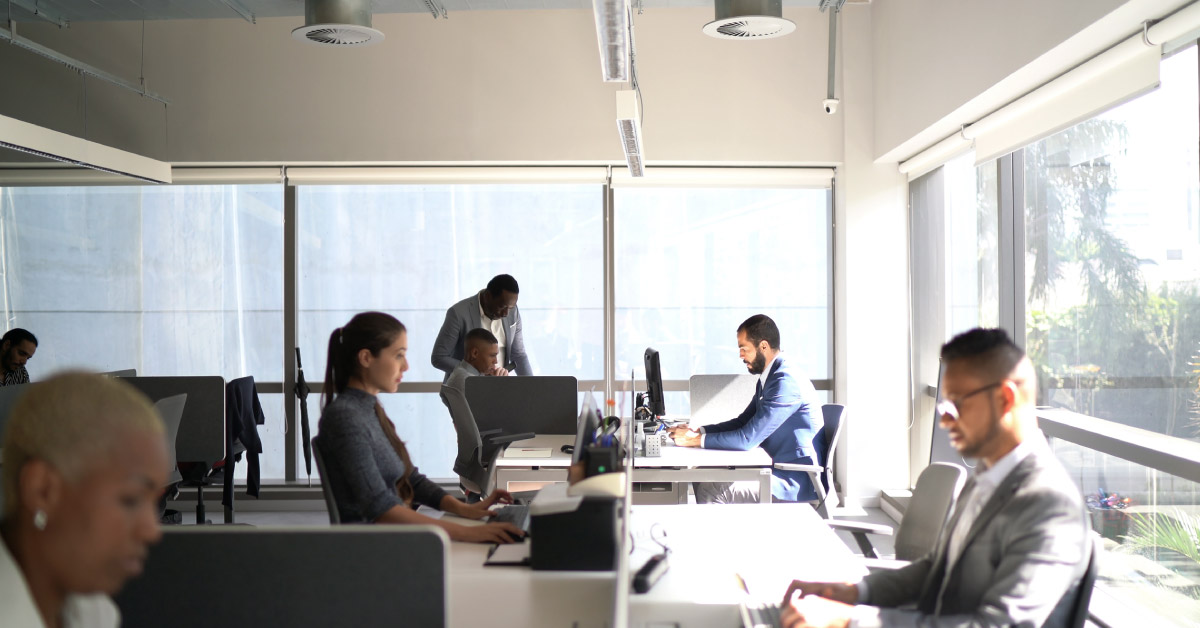 Disengaged office