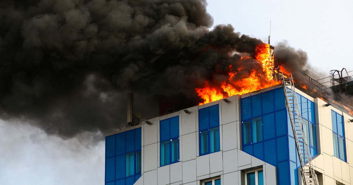 Office fire
