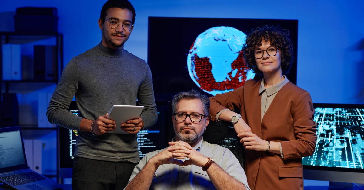 Cyber security team