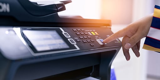 multifunction device in use