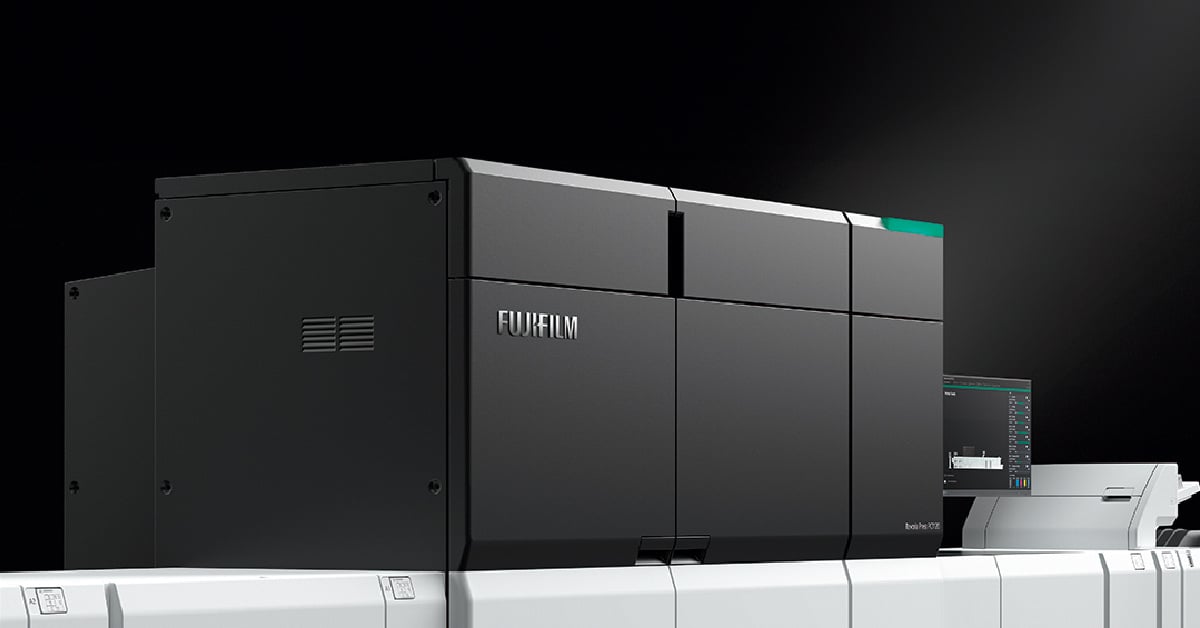 Fujifilm's Revoria PC 1120 photographed in front of a black background.