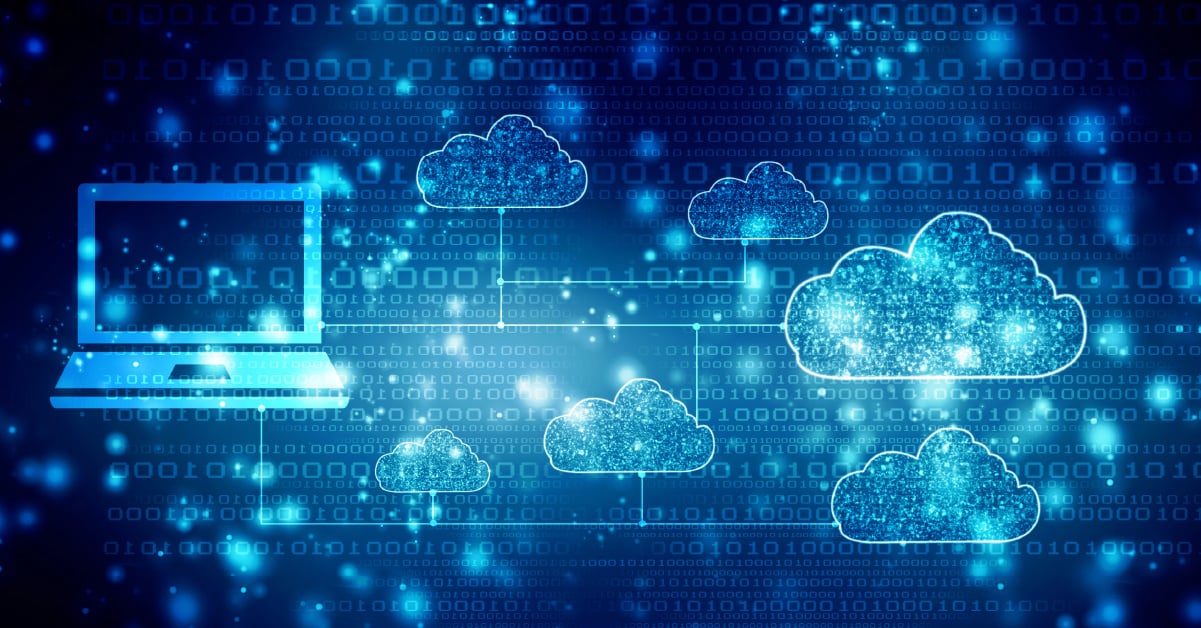 Cloud computing infrastructure map