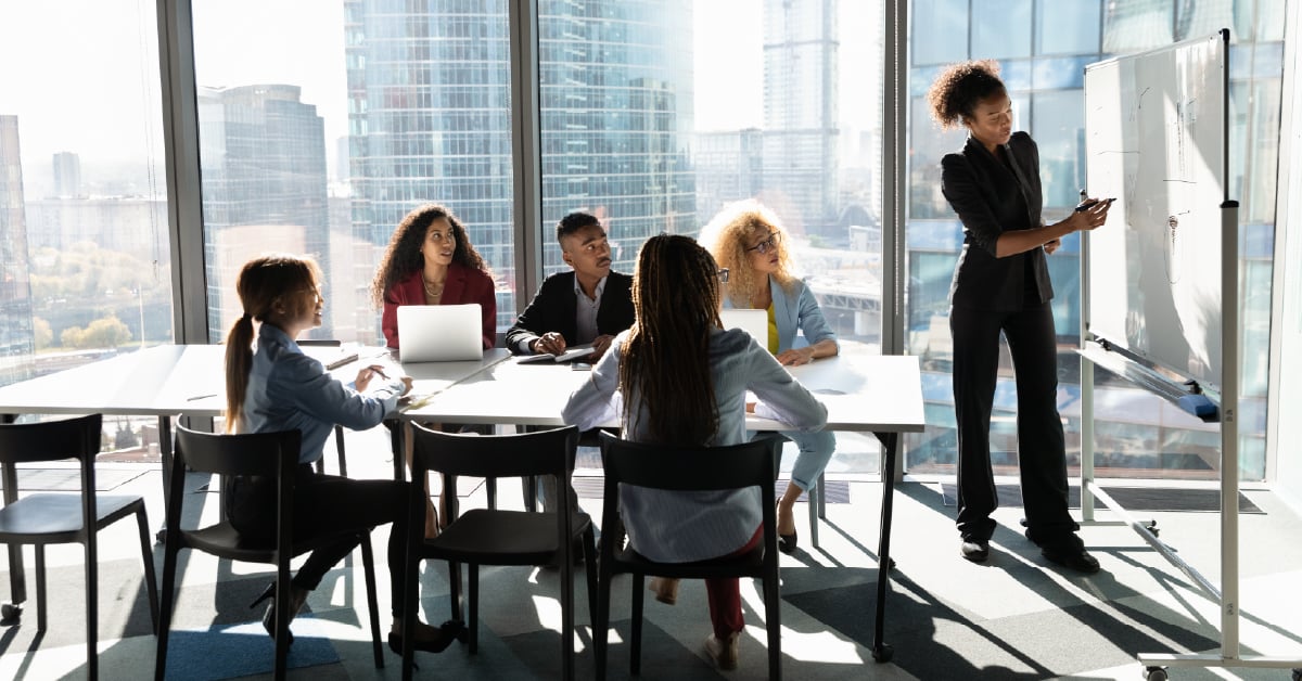 IT team planning security updates. 