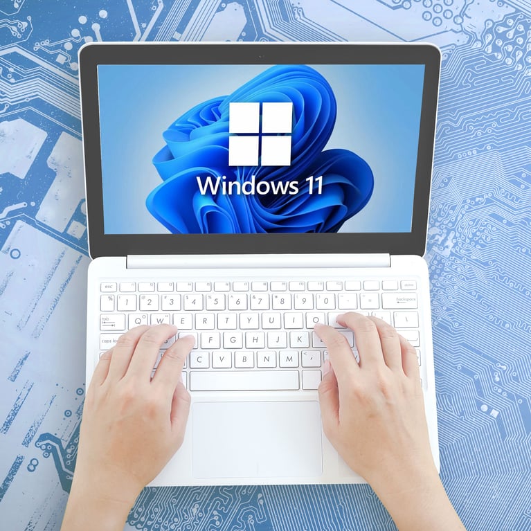 windows11 on laptop